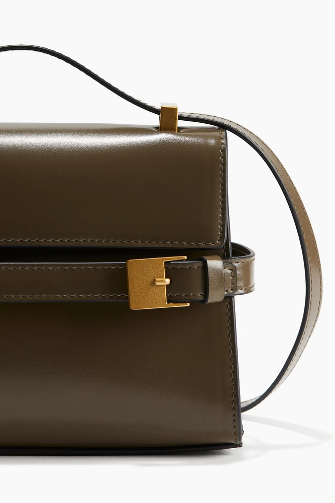 Strap-Detail Crossbody Bag