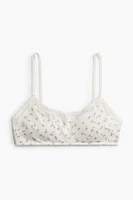 Padded Soft-Cup Jersey Bra