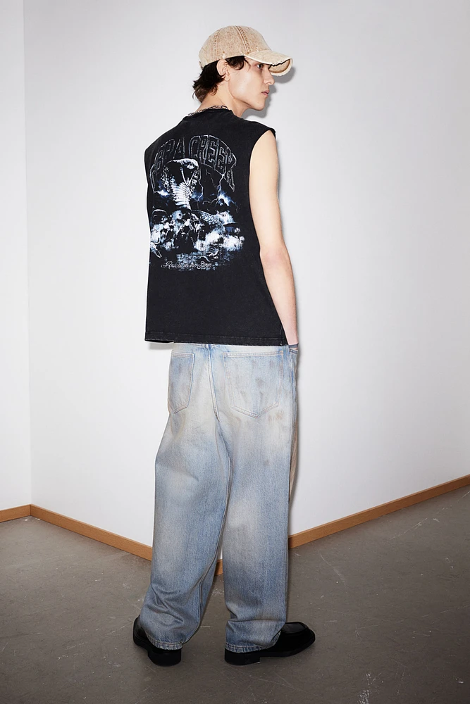 Camisole imprimée coupe ample