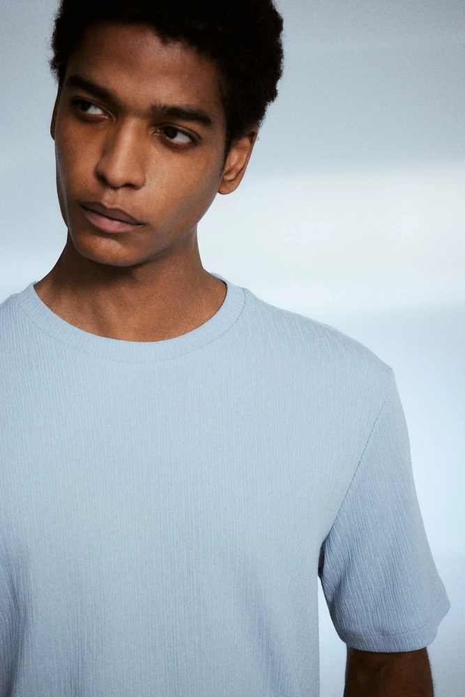 Regular-Fit Textured T-Shirt