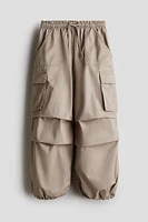 Cotton Twill Parachute Pants