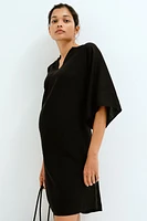 MAMA Before & After Linen-Blend Dress