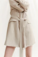 Tie-belt Jacket Dress