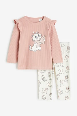 Pyjama imprimé en coton