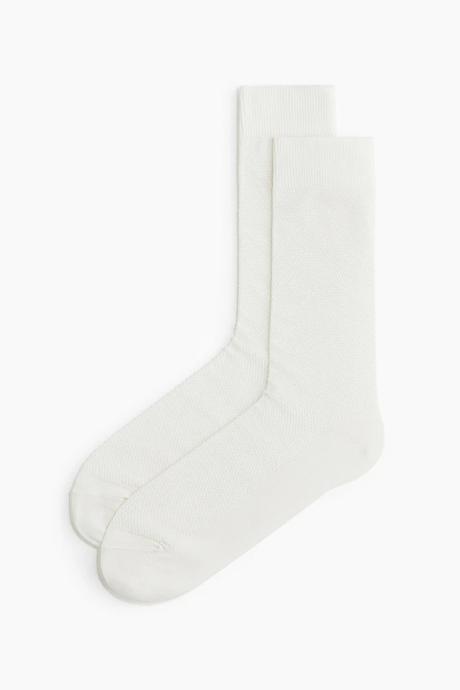 Chaussettes en piqué