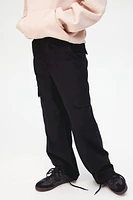 Wide-leg Cargo Pants