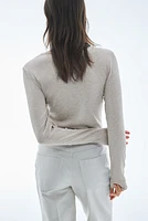 Ribbed Modal-blend Top