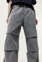 Loose Fit Parachute Pants