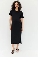 MAMA Ribbed T-shirt Dress