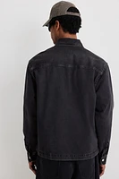 Regular-Fit Denim Overshirt