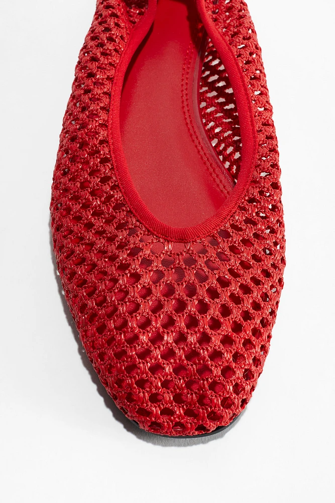Ballerines tressées