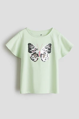 Sequin-Design Top