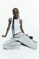 Track Pants with Side Stripes