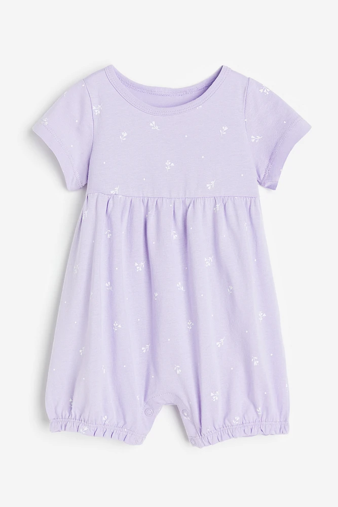 Short-sleeved Romper Suit