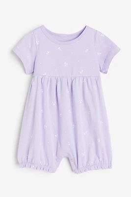 Short-sleeved Romper Suit