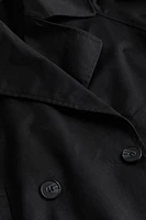 Short Twill Pea Coat