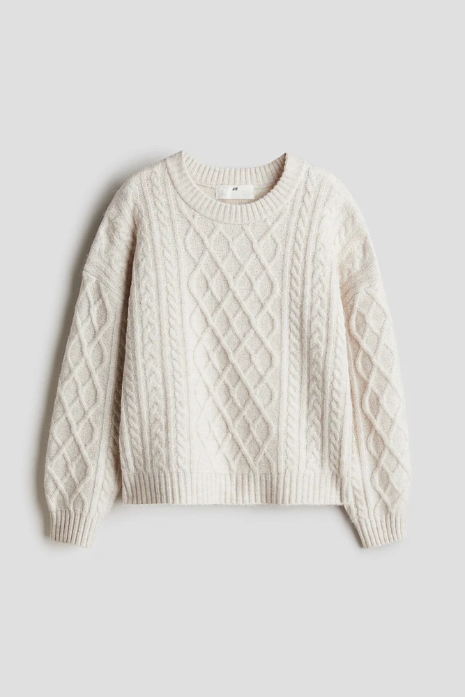 Cable-Knit Sweater