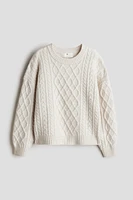 Cable-Knit Sweater