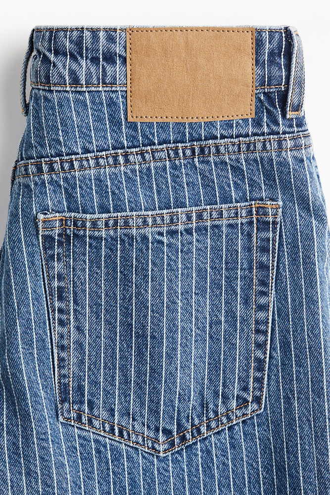 Wide High Jeans