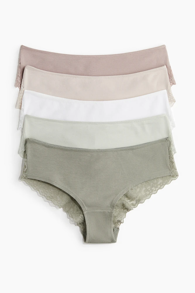Lot de 5 culottes Hipster