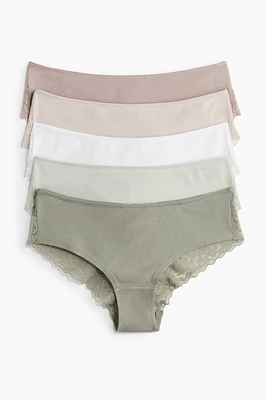Lot de 5 culottes Hipster