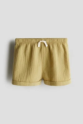 Short en mousseline de coton