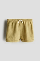 Short en mousseline de coton