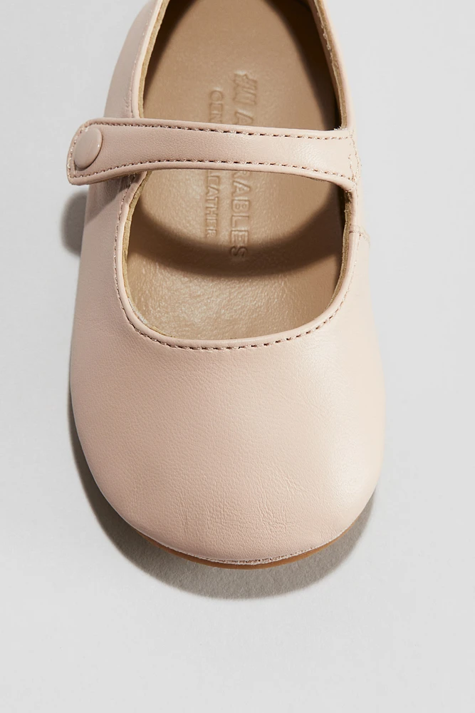 Leather Mary Janes