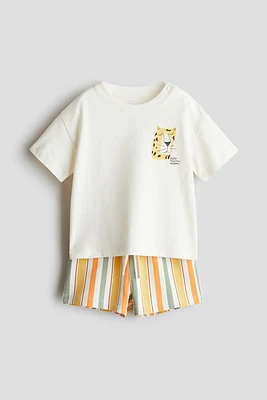 2-Piece T-Shirt and Shorts Set
