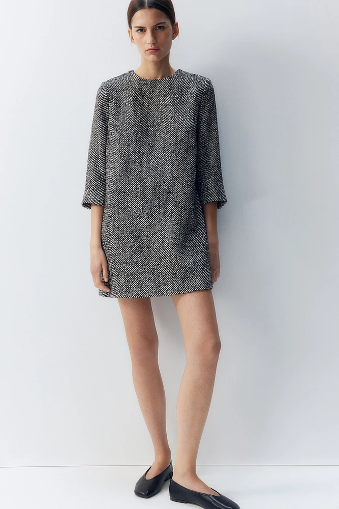 A-Line Bouclé Dress