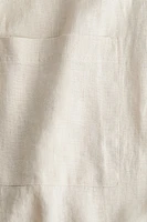 Washed Linen Bathrobe