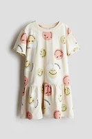 Printed Jersey Dress