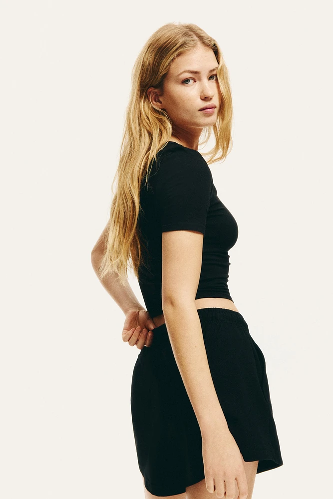 Cotton Pull-On Shorts