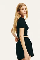 Cotton Pull-On Shorts