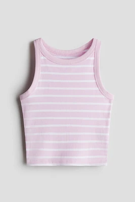 Camisole en coton côtelé