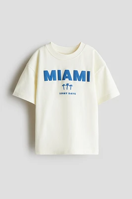Loose-Fit Printed T-Shirt
