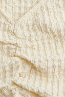 Draped Textured Top