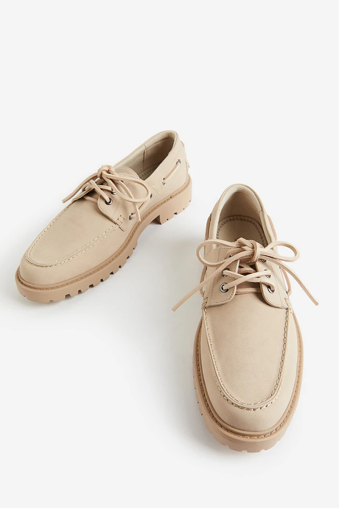 Chunky Deck-style Shoes