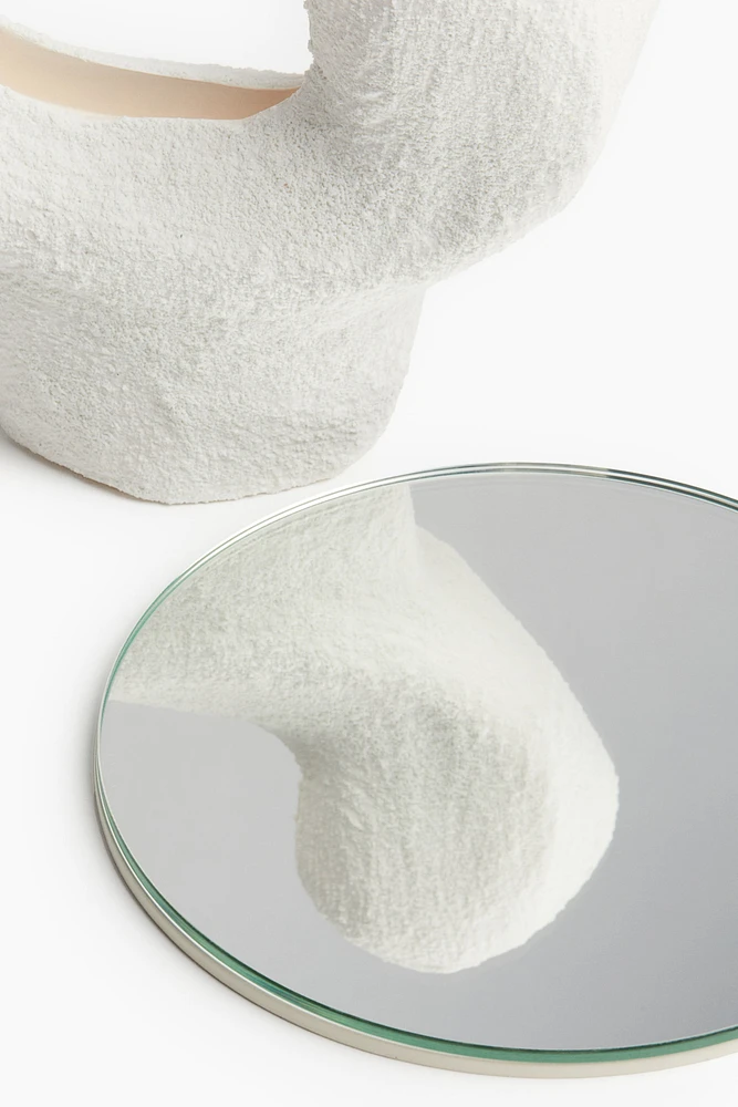 Miroir en grès cérame