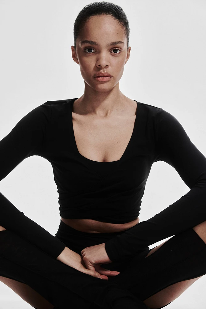 Sports Wrap Top with SoftMove™