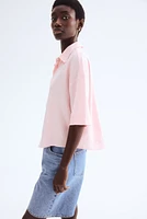 Linen-Blend Shirt