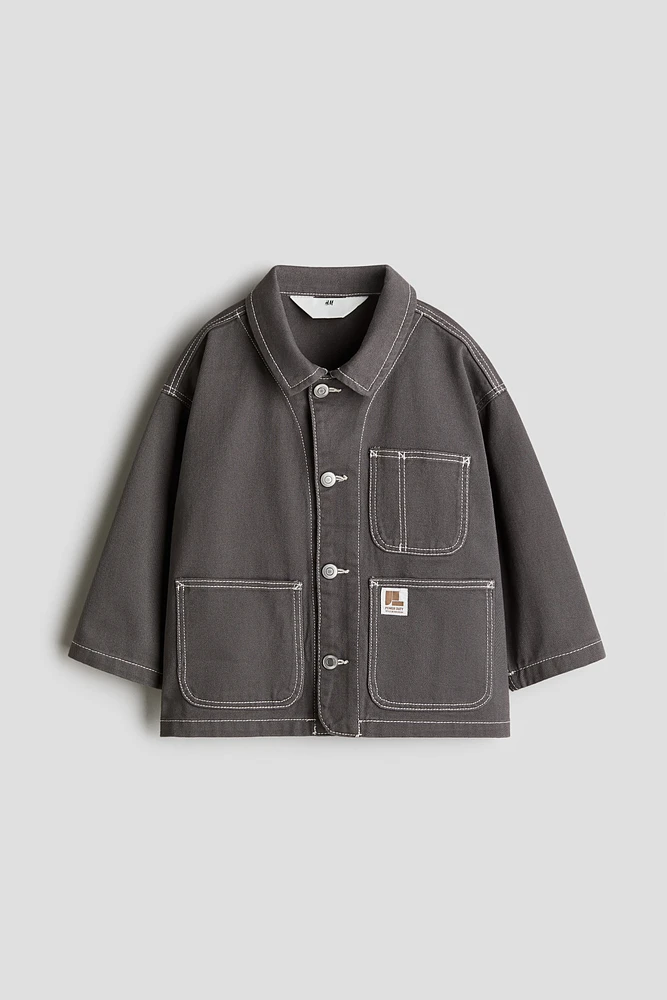 Cotton Twill Shacket