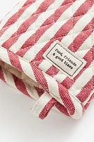 Striped Oven Mitt