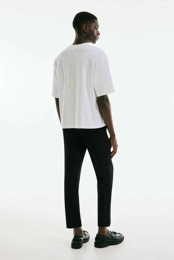 Pantalon court près du corps