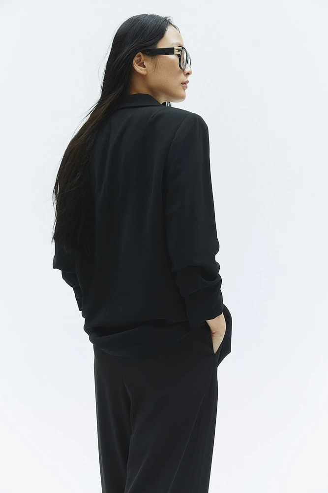 Gathered-sleeve Jacket