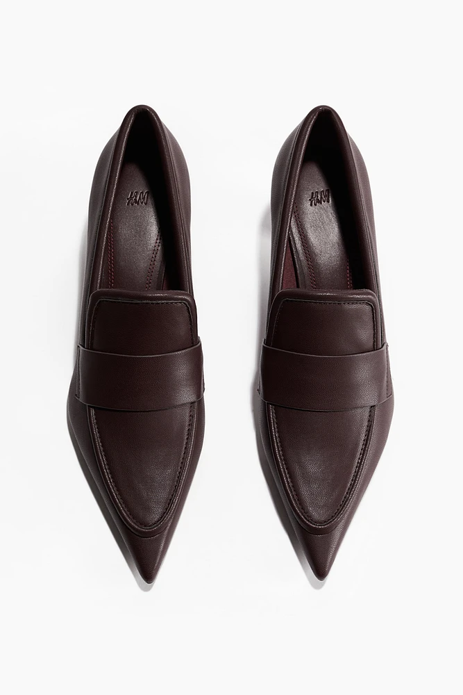 Loafer-Style Pumps