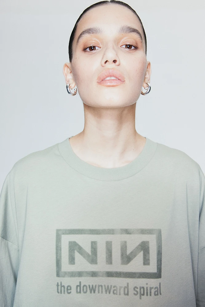 T-shirt grande taille imprimé