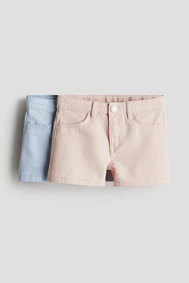 2-Pack Twill Shorts