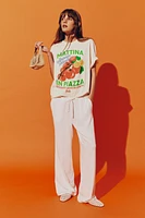 Oversized T-Shirt with Motif