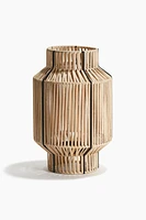 Rattan Candle Lantern